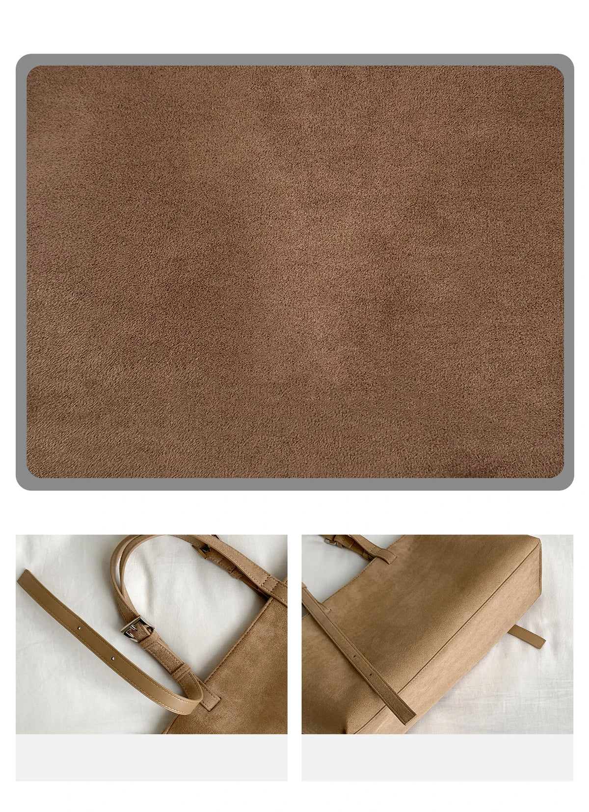 Soft PU Leather Tote Bag for Women – Spacious Everyday Carryall