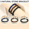 Natural Stone Beaded Bracelet Set