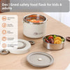 Insulated 304 Stainless Steel Lunch Box with Carry Bag