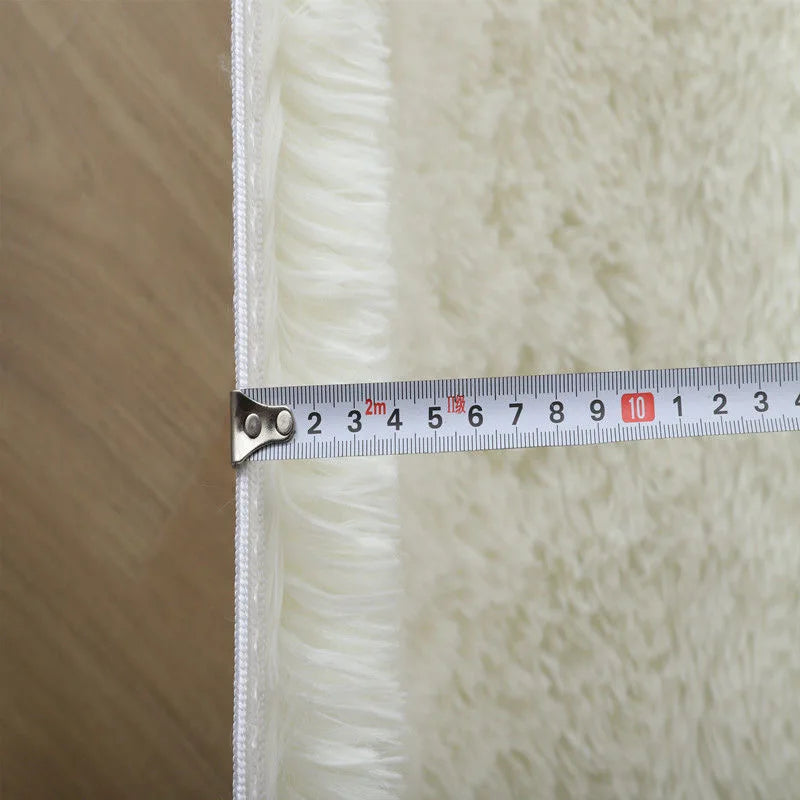 Plush Shag Area Rug – Soft, Cozy, and Modern