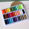 39-Color Polyester Sewing Thread Kit for Crafting and Mending