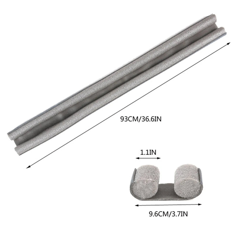 Adjustable Under-Door Draft Stopper & Noise Blocker