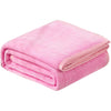 Cozy Coral Fleece Throw Blanket