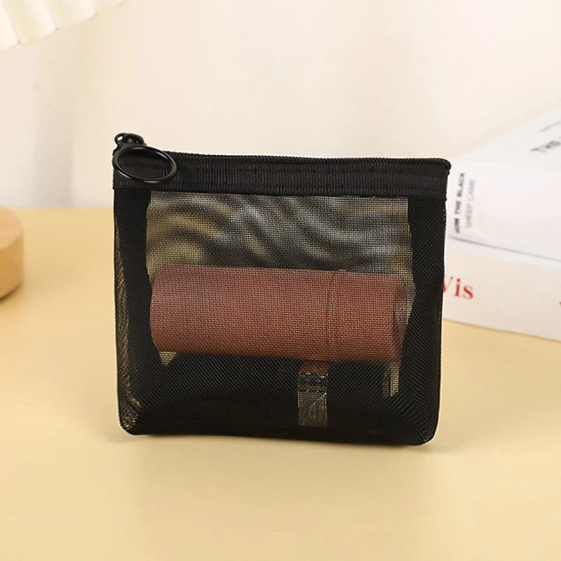 Clear Travel Toiletry Bag with Zipper