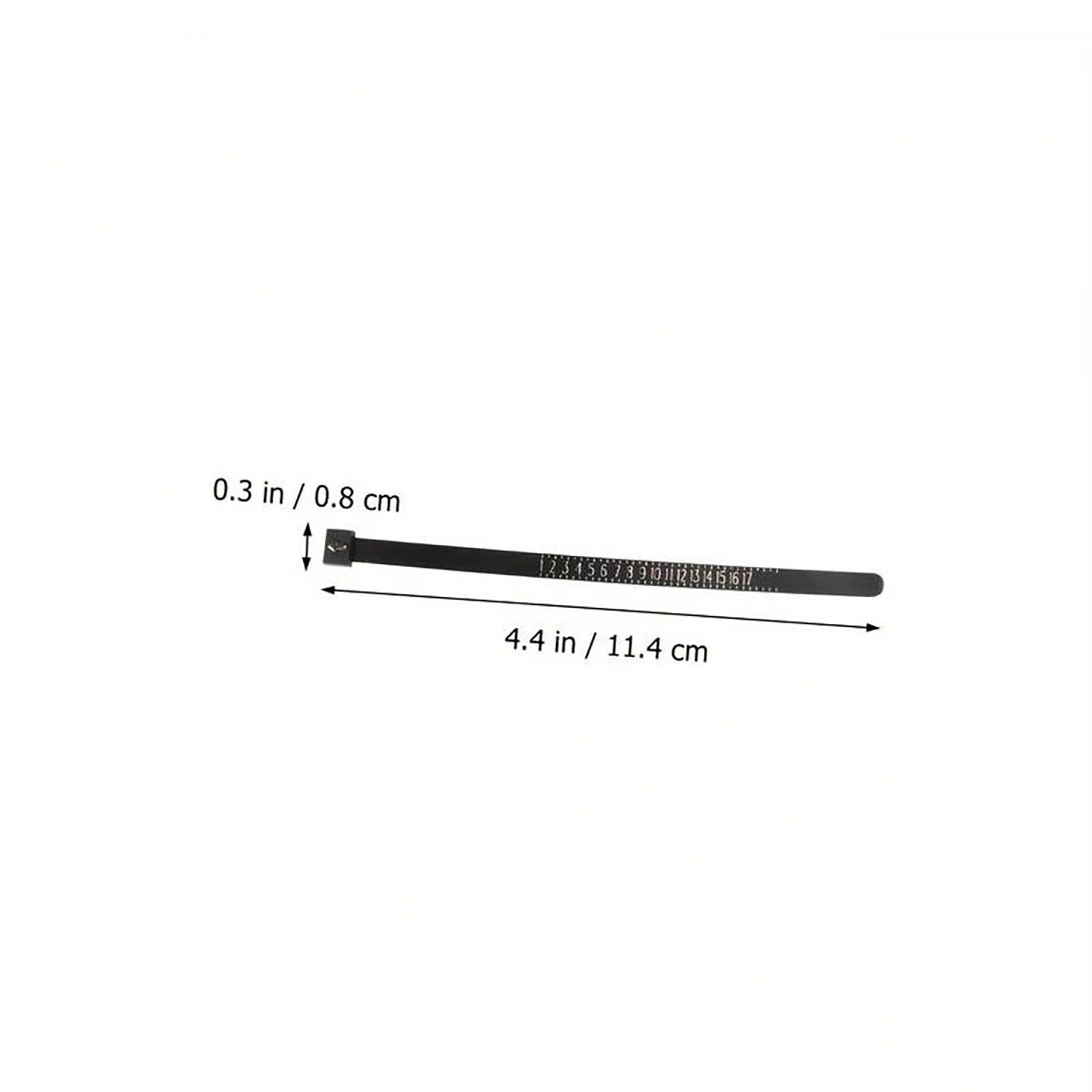 Adjustable Ring Sizer Gauge for Accurate Finger Measurement