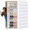Over-the-Door Hanging Shoe Organizer with Mesh Pockets