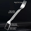 2-in-1 Stainless Steel Watermelon Slicer & Fork