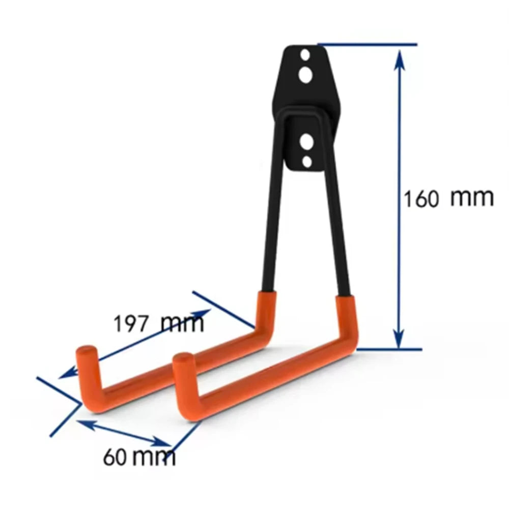 Heavy Duty Multi-Purpose Wall Hooks for Garage and Garden Storage