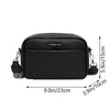 Bolso bandolera estructurado de PU