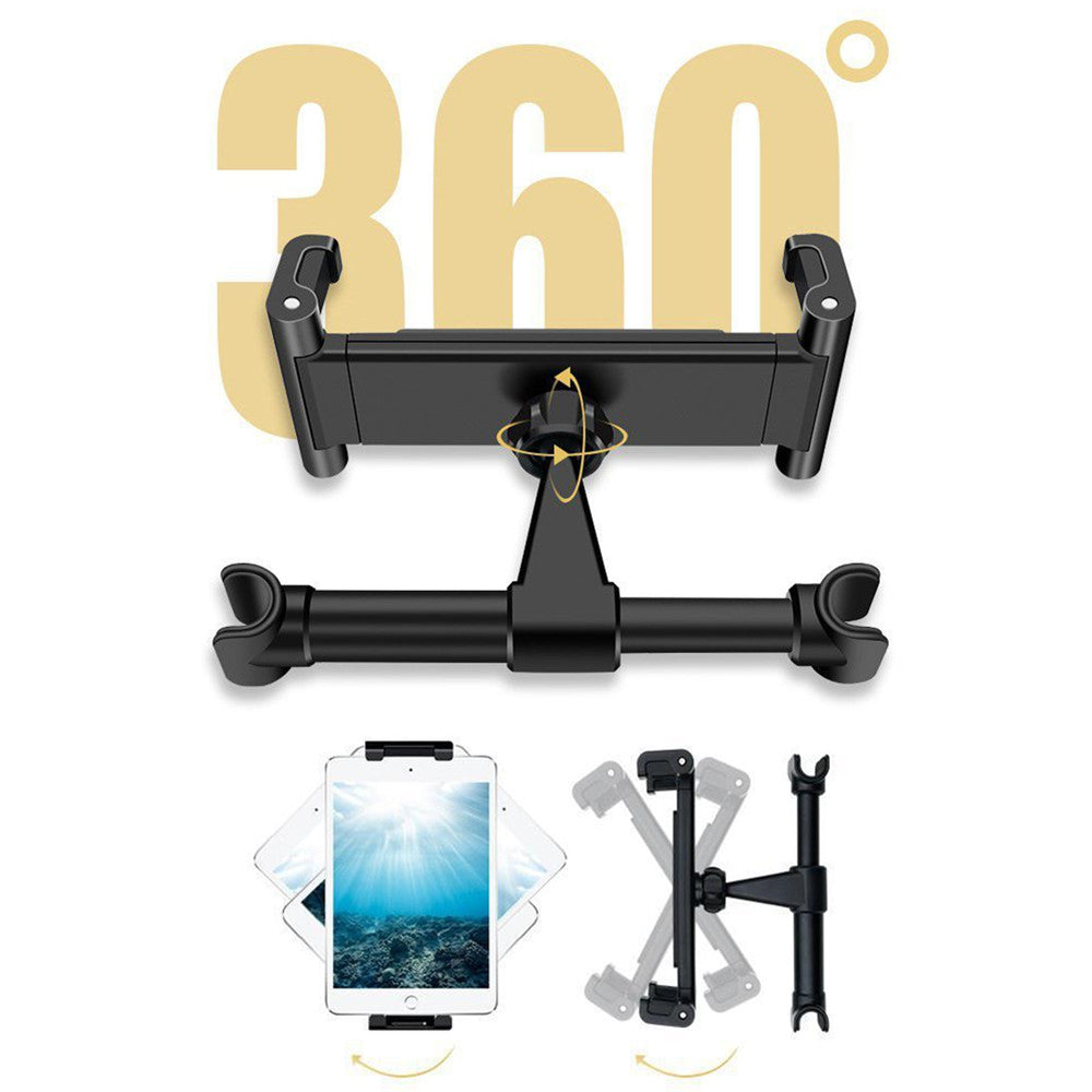 Universal Car Headrest Tablet & Phone Mount