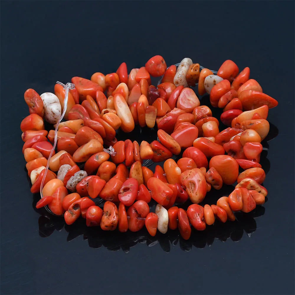 Natural Stone Beads Strand for Jewelry Making – Irregular Crystal Agate Chips