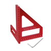 3D Multi-Angle Woodworking Square Ruler