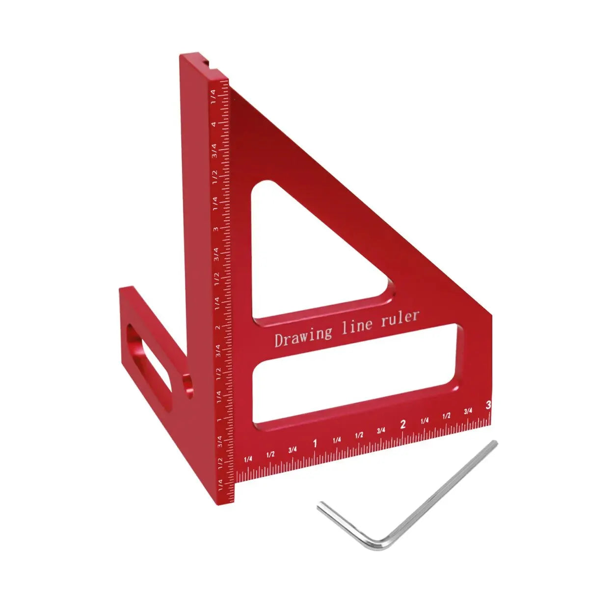 3D Multi-Angle Woodworking Square Ruler