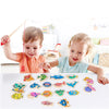 Wooden Magnetic Fishing Game for Toddlers