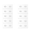 Clear Self-Adhesive Hooks (2-Pack)