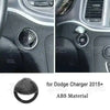 Carbon fiber interior trim kit for Dodge Charger 2015+ vehicle