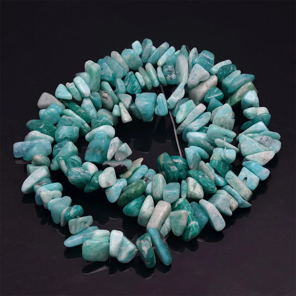Natural Stone Beads Strand for Jewelry Making – Irregular Crystal Agate Chips
