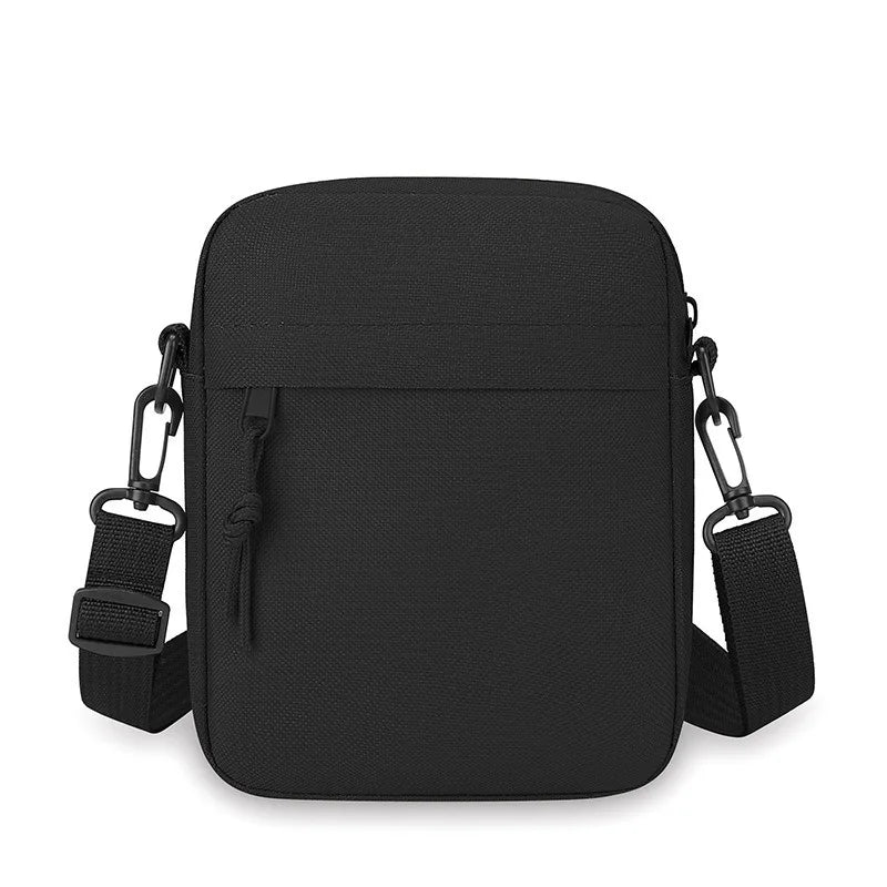 Minimalist Solid Color Crossbody Sling Bag for Men and Women