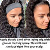 4-Pack Elastic Lace Melting Headbands