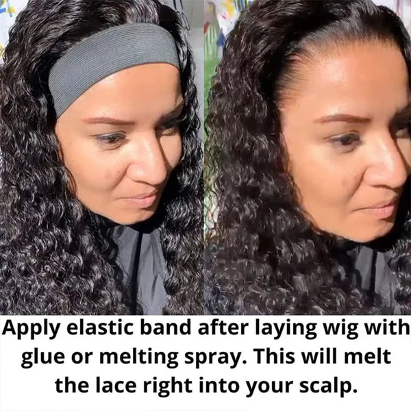 4-Pack Elastic Lace Melting Headbands