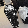 Gothic Skull Print Non-Slip Floor Mat