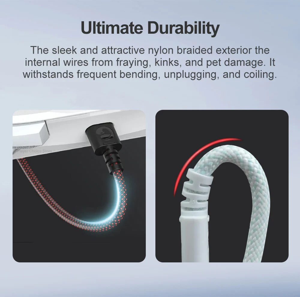 GameSir 3m Nylon Braided USB-C Cable for Controllers