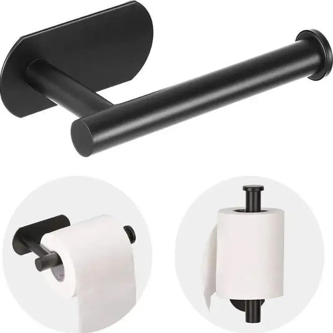 Self-Adhesive Stainless Steel Toilet Paper Holder