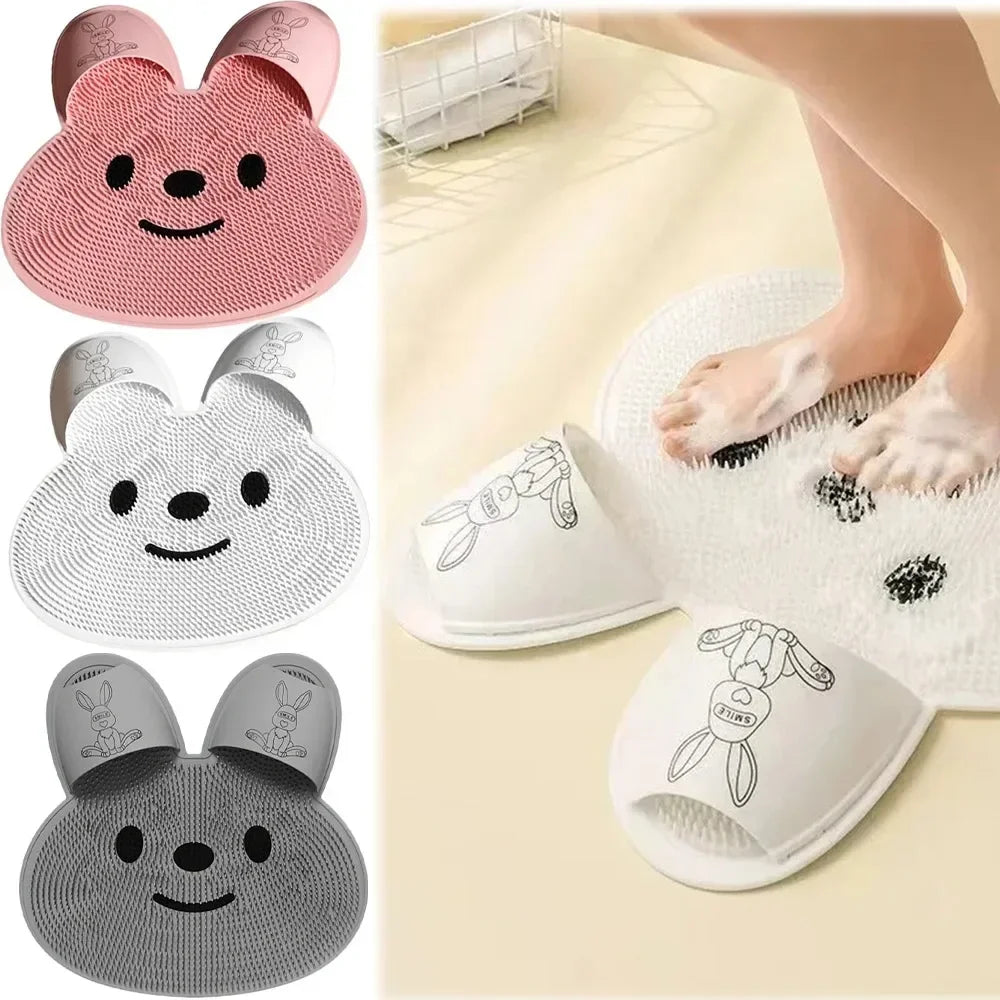 Textured Shower Foot Scrubber & Massage Mat