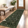 Vintage Botanical Runner Rug – Non-Slip, Machine Washable Hallway Carpet