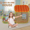 Kids' Pop-Up Garden Play Tent with Steel Frame