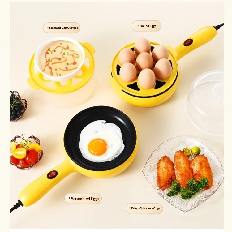 Compact Electric Egg & Pancake Cooker