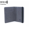 RFID-Blocking Passport Holder in Premium PU Leather