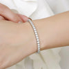 4mm Cubic Zirconia Tennis Bracelet