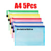 Clear Waterproof Zipper Document Organizer