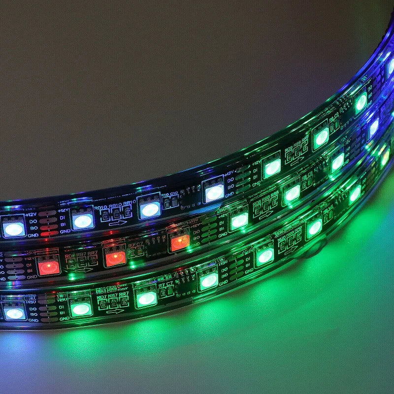 RGB Motorcycle Under-Glow LED Light Kit with Remote