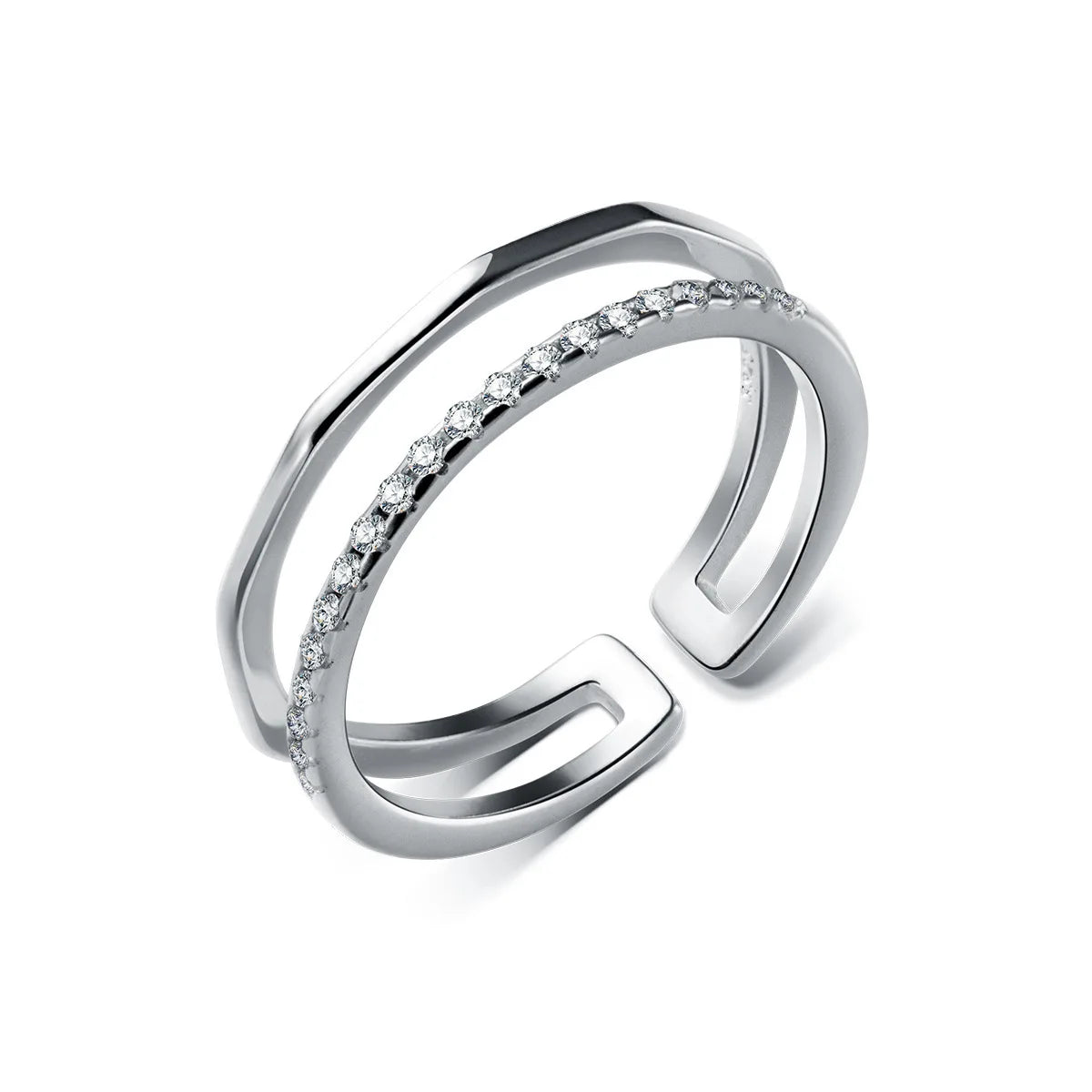 Bagues en argent sterling faits à la main pour couples
