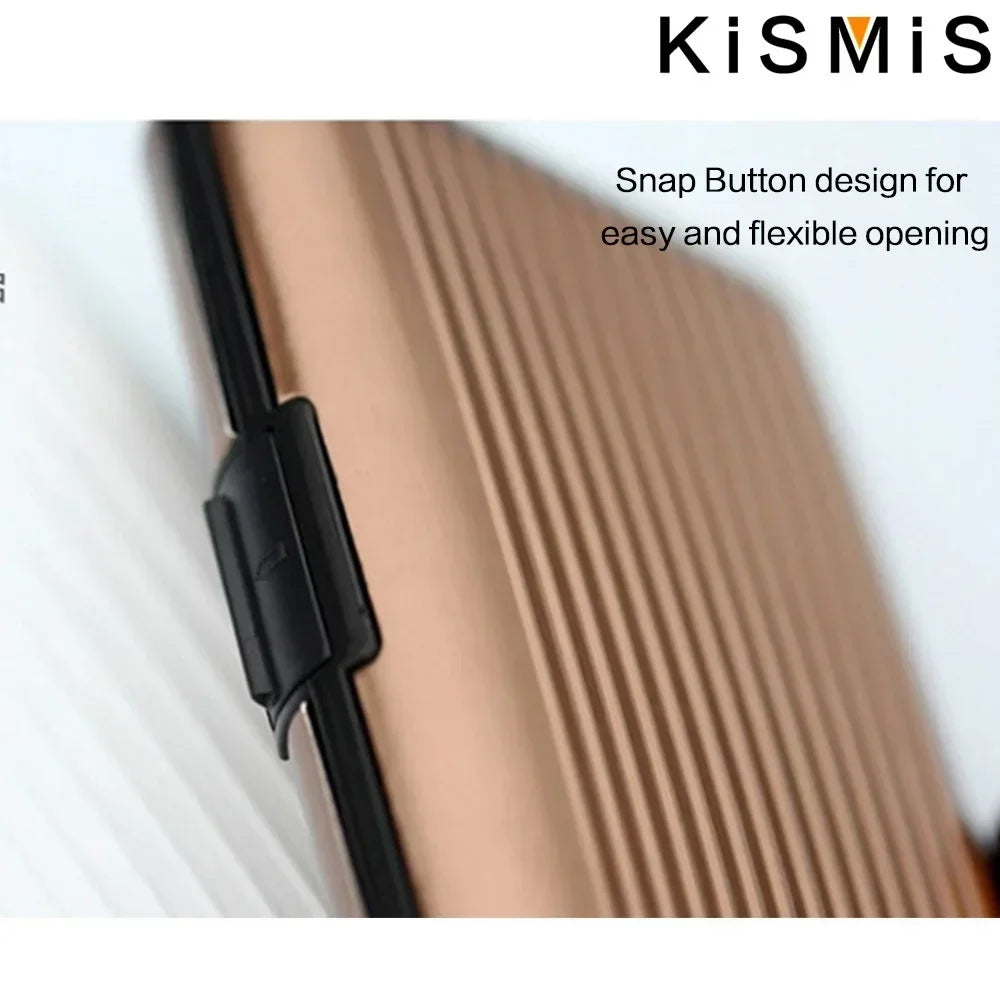 RFID-Blockierendes Leder-Karten-Wallet