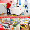 Chenille Dust Mop Slippers for Hands-Free Floor Cleaning