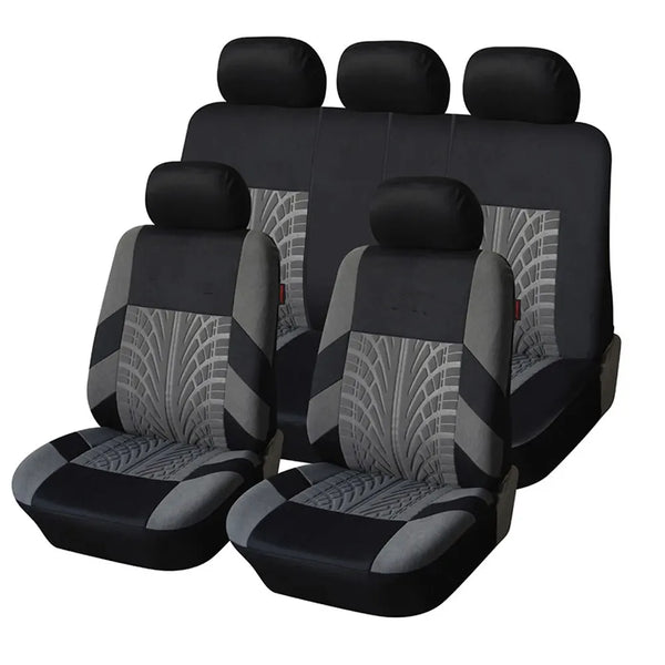 Universal Full Set Car Seat Covers - Front Split & Rear Bench