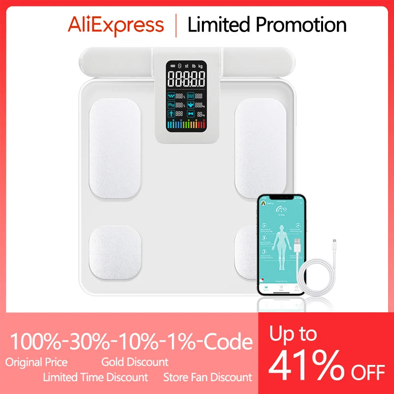 Smart Nutrition Kitchen Scale with Bluetooth App