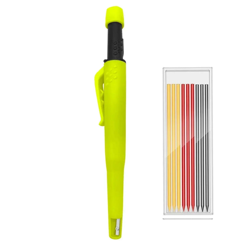 Mechanical Carpenter Pencil with Built-in Sharpener