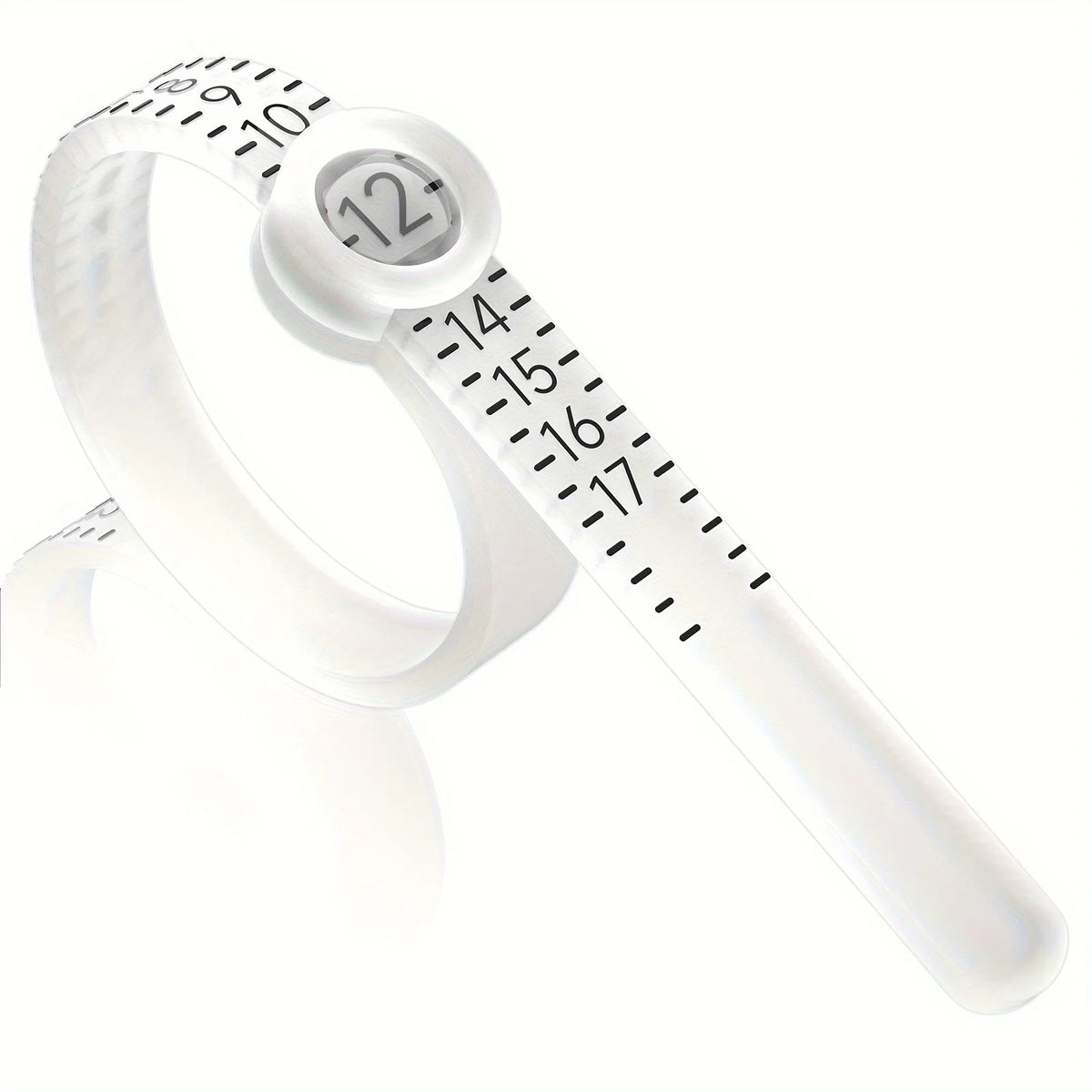 Ring Sizer with Magnifying Glass for Accurate Measurement