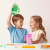 Kids Insulated Tumbler with Handle and Straw