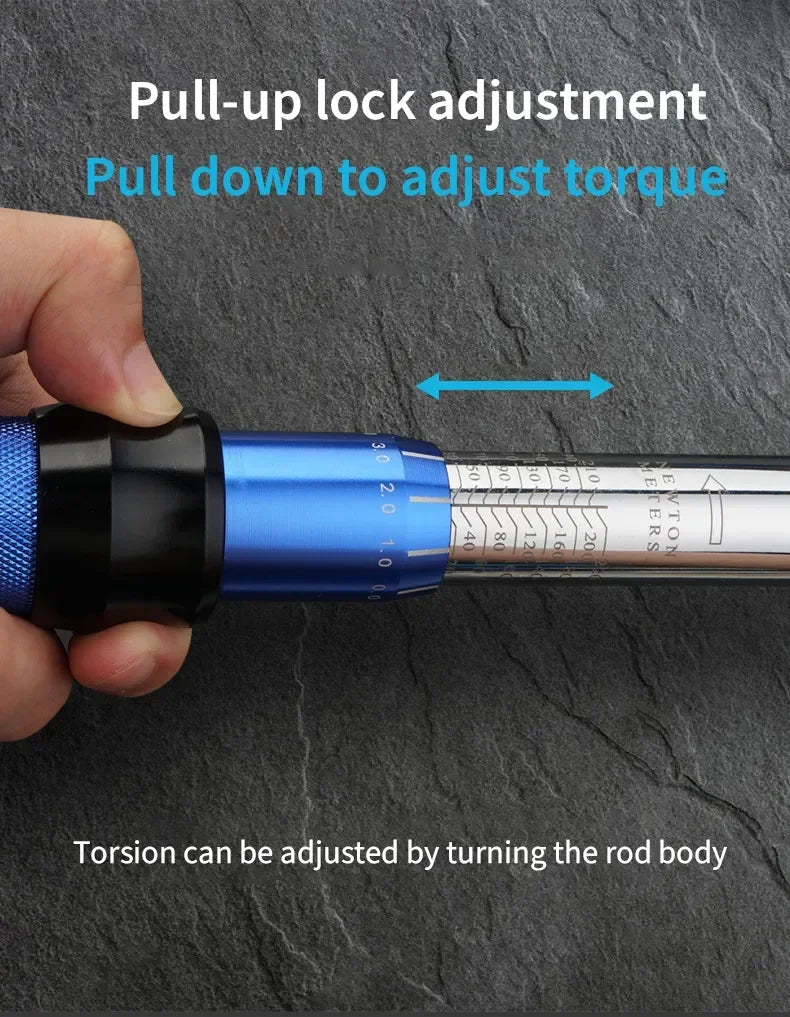 3/8" Drive Torque Wrench (5-60 N.m) with ±3% Accuracy