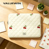 Cherry Blossom Quilted Laptop Sleeve