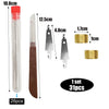 Sewing Needles Set with Large Eye and Threader Tool