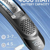 Portable Bladeless Neck Fan with 4000mAh Battery & LED Display