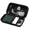 EVA Travel Cable Organizer Pouch with Double-Layer Storage