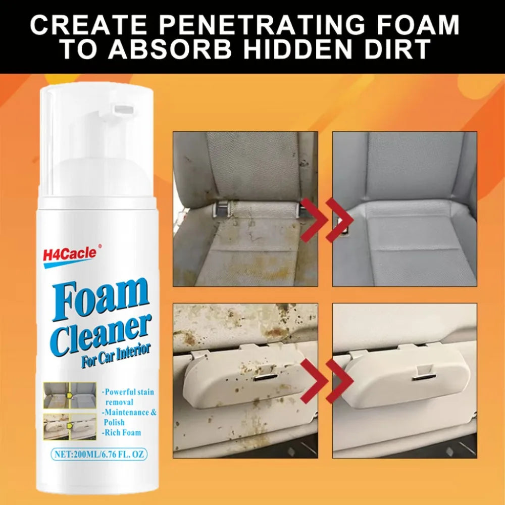 Heavy-Duty Foam Cleaner for Auto & Home
