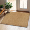 Minimalist Faux Sisal Jute Rug with Anti-Slip Backing